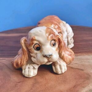 Vintage Shafford 'The Lovables' Cocker Spaniel Dog Figurine Porcelain Japan